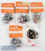 Abu Ambassadeur Chromed Brake Plates for Mag I & Mag II (5) part 975617 in packaging