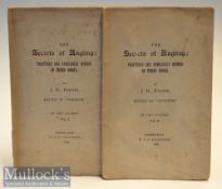 2x scarce late 19th c Fishing Books: J D Esquire “The Secrets of Angling… In Pond or River”