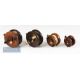 4x Various wood and brass Nottingham reels to include 2x star back 4” reels, a 3” strap back and a 2 - Image 1 of 2