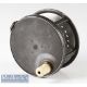 C Farlow & Co London 4 ½” regal salmon reel perfect style wide drum with holdfast logo, strapped rim - Image 2 of 2