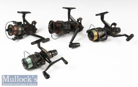 Selection of Shimano spinning reels to include Shimano baitrunner Aero GT3500, Shimanon XT-7