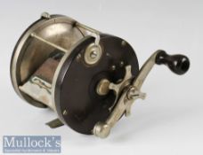 Julius Von Hofe 9/0 ‘Ocean-B’ style trolling reel with Pat No 17.85 Oct 8 1889 Mar 21.11 Brooklyn