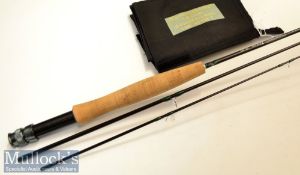 Carbon Custom Built Travel Brook Fly rod: Alan Riddell Zircon “Custom Corner” 7ft pc line 3# -