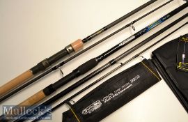 2x very good/unused Carbon Match/Carp Rods – Carbollino “Viper Carp Match 3903” 13ft 3pc c/wt 5/