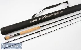 Fly Rod: Diawa The Wilderness Mod. No 9693 Carbon rod – 9ft 6in 3pc line 9# fuji style lined butt