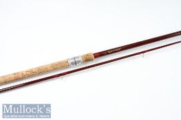 Tench Rod – Leslies of St Albans Hollow Glass Tench Rod - 12ft 2pc with Amber Agate lined butt and