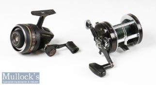 ABU Ambassadeur 7000C multiplier reel in black and chrome construction, level wind, tamped 81-2 87-