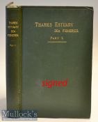 Fishing Book signed: Murie, James signed “Report on the Sea Fisheries and Fishing Industries of