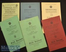 Interesting Collection of Fishing and Shooting Catalogues (6): Hammond, Frank (Book Seller