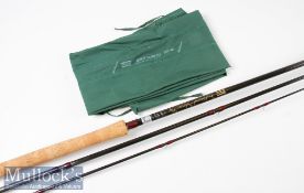 Salmon Fly Rod Shakespeare “Traditional” Carbon Salmon Fly Rod: 13ft 9in 3pc line 9/11# - fitted