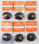 Abu Ambassadeur Mag I Black Colour Right Side Plates (6) part 15634 in original packaging