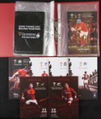 2017-2019 Great Wales inc Rare Rugby Programmes Collection (15): Two of the Autumn tests 2017 (