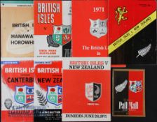 1971 British & I Lions in NZ Rugby Package: All 4 tests plus Canterbury (signed by Frank Laidlaw),