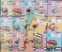 1991 Rugby World Cup Programmes (17): All A5 issues. Pool 1, from England v NZ, Italy and USA; NZ