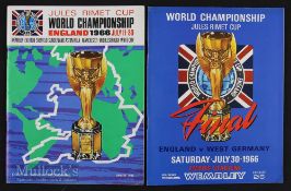1966 World Cup Final match programme England v West Germany at Wembley 30 July 1966 Original copy in