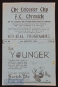 1932/33 Leicester City v Everton (Winners) FAC 14 January 1933 at Filbert Street. Fair-good.