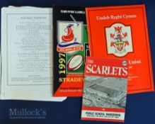 Welsh Interest Rugby Programmes etc (4): Carwyn James Memorial Match Llanelli v NZ, 48 page Souvenir