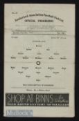 1941/42 War League Cup Final 1st leg Sunderland v Wolverhampton Wanderers at Roker Park 23 May