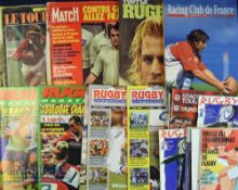 France Rugby Programmes etc (24): 5 Programmes from Parc des Princes for the French Championship