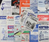 1953/54 Selection of Blackpool away league match programmes to include Preston NE, Middlesbrough,