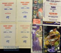 Rugby League Records to include 1895 to 1981, 1895 to 1982, 1895 to 1983 and 1895 to 1984 (4) plus