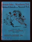 Scarce 1962 British & I Lions in SA Rugby Programme: 24pp large strikingly-covered issue for