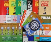 Collection of FA Challenge Trophy Cup Finals from 1970 Macclesfield Town v Telford Utd (the 1st)