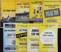 Wembley Junior Cup Finals 1949 (poor), 1950. 1951, 1952, 1953, 1954 1956; 1950 Junior semi-final ATC