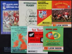 1983 British & I Lions in NZ Rugby Programmes (5): Issues from games v Wanganui, Auckland, Bay of