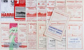 Selection of Kidderminster Harriers home match programmes to include 1954/55 Innsbruck Austria