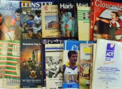 All Except Wales Rugby Programme Selection (25): A delightful double dozen, 1978-2018, issues from