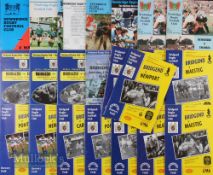 Welsh Leading Clubs Programme Selection (c.300): Mostly from the 1980s on, the heyday of the old