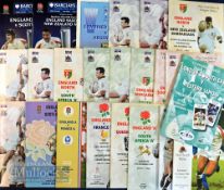 England Saxons & A/Regional XVs Rugby Programmes 1995-2007 (23): Saxons v Scotland A (& County