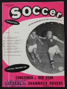 1961 American Soccer League Concordia (Canada) v Red Star Belgrade & Espanol v Shamrock Rovers 9