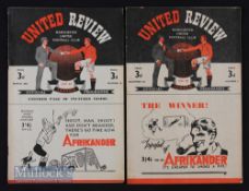 1947/48 Manchester United v Blackpool match programme 6 December 1947, v Wolverhampton Wanderers