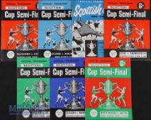 Scottish Cup semi-finals 1959/60 Clyde v Kilmarnock, Rangers v Celtic 1960/61 Dunfermline v St.