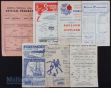 War time programme selection to include 1944/45 Portsmouth v Brighton, 1945/46 Chesterfield v