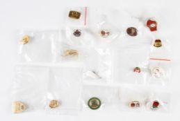 The Pin Badge Rugby XV (15): A selection of 15 varied pin badges, including British Lions, NZ and