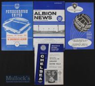 1964/65 Football League cup semi-final match programmes Leicester City v Plymouth Argyle 20 January,