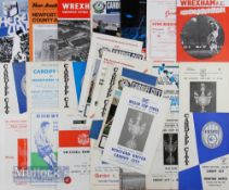 Welsh Cup final programmes 1965 (2), 1966 (3), 1967 (2) 1968 (2), 1969 (2), 1970 (2), 1971 (2),