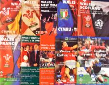 Wales Home Rugby Programmes 1997-99 inc Wembley (10): Those six ‘Twin Towers’ games in the Five