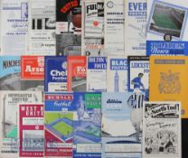 1959/60 Wolves away league match programmes. Good. (21)