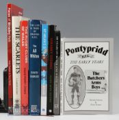 Rugby Books: Welsh Interest 2 (8): Club focus here - The Scarlets by Gareth Hughes, sought-after;
