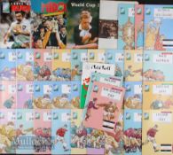 RWC 1991 Rugby Programmes etc (37): All 32 programmes from the 1991 event hosted by runners-up