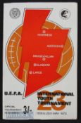 1970 UEFA international football youth tournament 16/25 May 1970 in Scotland, 16 countries including