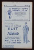 1933/34 East Anglian Cup Final at Ipswich Town Yarmouth Town v Harwich & Parkeston 30 April 1934