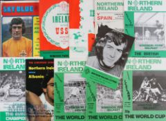 Selection of Northern Ireland internationals to include 1971 USSR, Wales 1972 Spain at Hull 1973