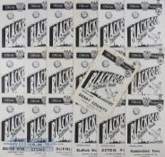 1950/51 Selection of Blackpool home league match programmes to include Wolves, Manchester Utd,