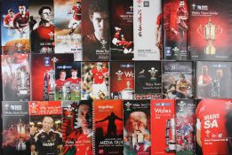 Official Wales Rugby Media Guides (24): Terrific collection of WRU press ‘aides’, with the RWC