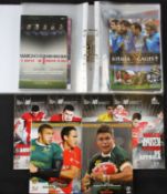 2008-2009 Great Wales Rugby Programme Collection (13): Two tests in SA then all four Autumn tests